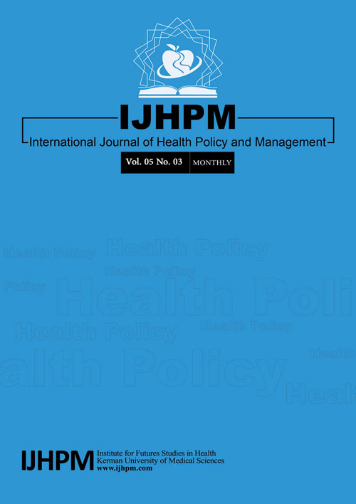Health Policy and Management - Volume:5 Issue: 3, Mar 2016