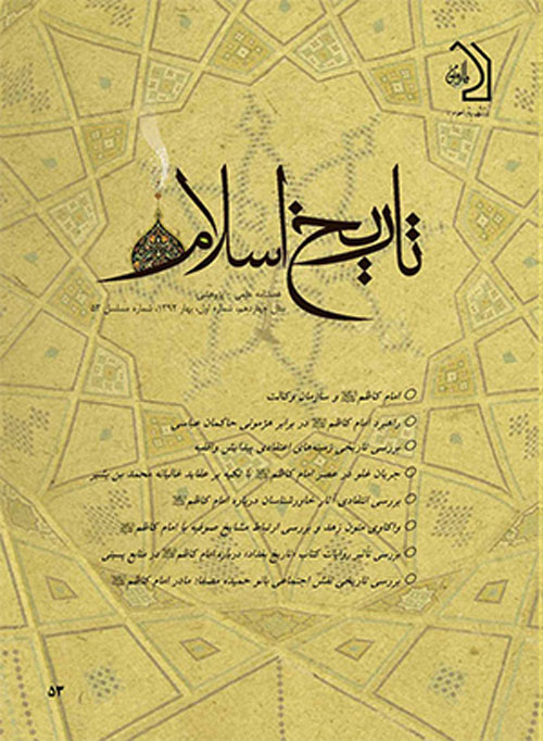 تاریخ اسلام - پیاپی 65 (بهار 1395)