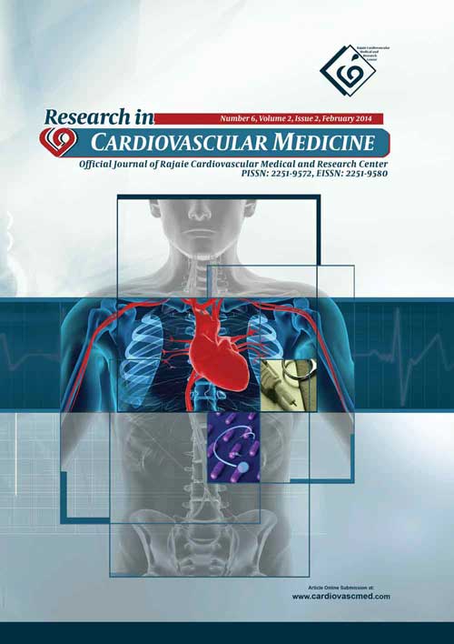 Research in Cardiovascular Medicine - Volume:5 Issue: 16, Jul-Sep 2016