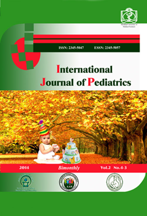 Pediatrics - Volume:4 Issue: 33, Sep 2016