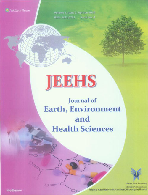 Earth, Environment and Health Sciences - Volume:2 Issue: 2, Apr-Jun 2016