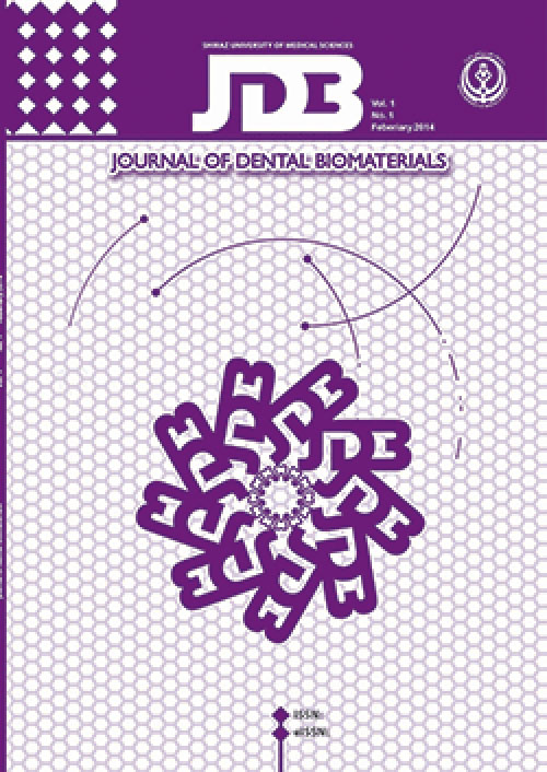 Dental Biomaterials - Volume:3 Issue: 4, 2016