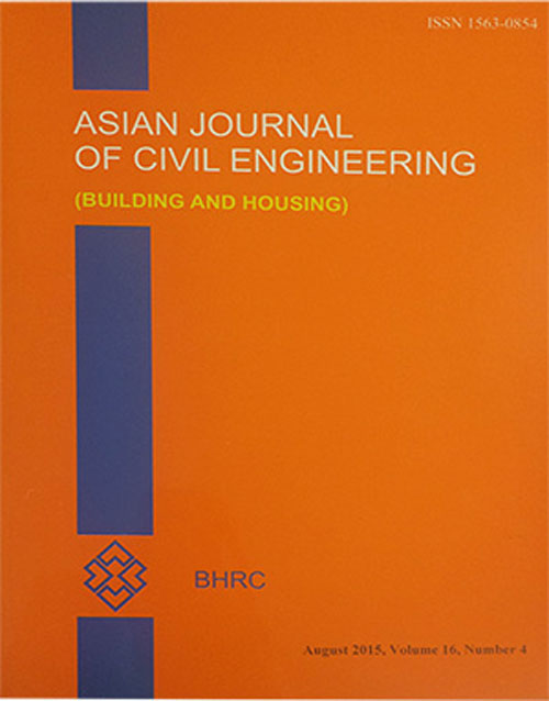 Asian journal of civil engineering - Volume:18 Issue: 4, Jun 2017