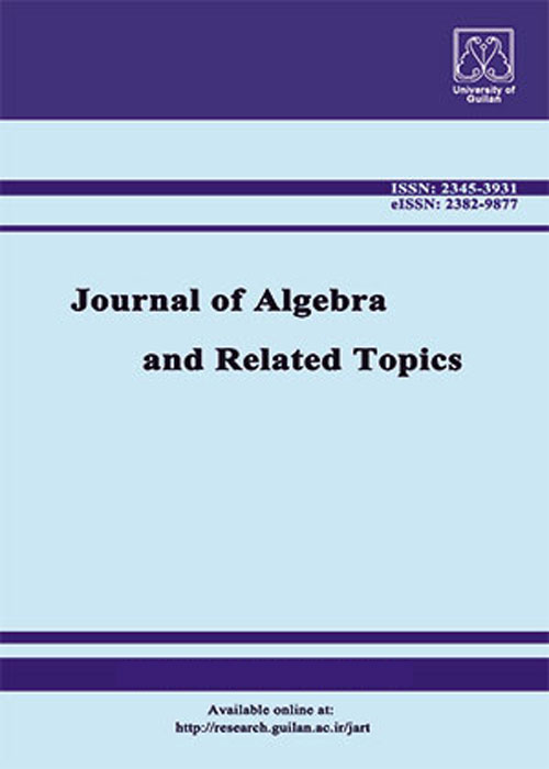Algebra and Related Topics - Volume:4 Issue: 2, Autumn 2016