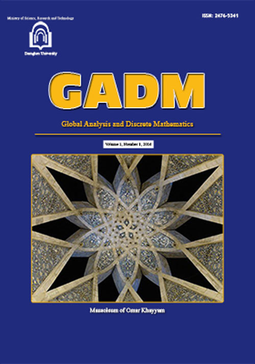 Global Analysis and Discrete Mathematics - Volume:1 Issue: 2, Summer and Autumn 2016