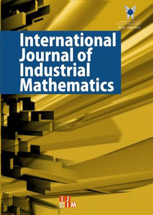 Industrial Mathematics - Volume:9 Issue: 2, Spring 2017