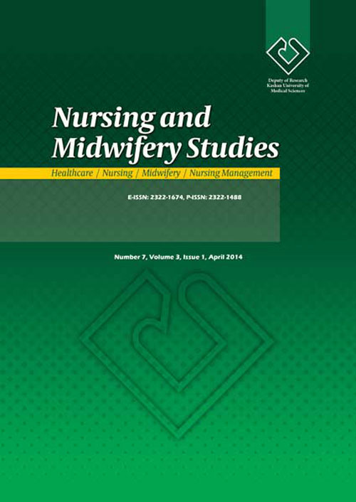 Nursing and Midwifery Studies - Volume:6 Issue: 1, Jan-Mar 2017