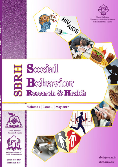 Social Behavior Research & Health - Volume:1 Issue: 1, May 2017