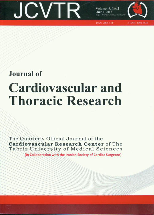 Cardiovascular and Thoracic Research - Volume:9 Issue: 2, Jun 2017