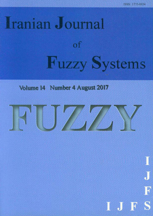 fuzzy systems - Volume:14 Issue: 4, Aug - Sep 2017