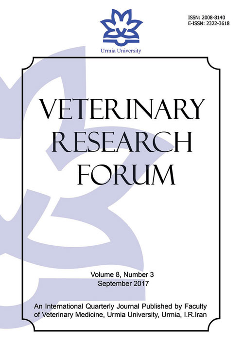 Veterinary Research Forum - Volume:8 Issue: 3, Summer 2017