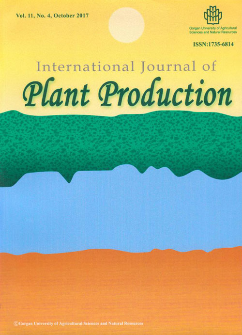 Plant Production - Volume:11 Issue: 4, Oct 2017