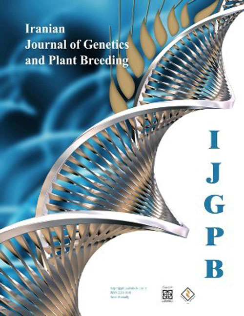 Iranian Journal of Genetics and Plant Breeding - Volume:5 Issue: 2, Oct 2016