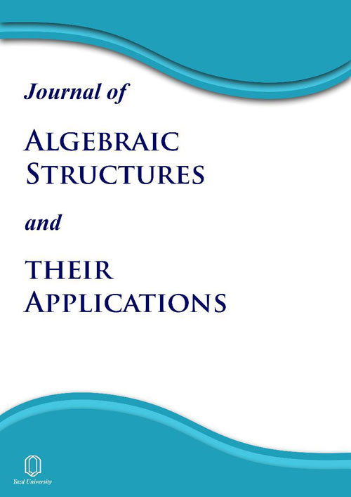 Algebraic Structures and Their Applications - Volume:3 Issue: 2, Summer - Autumn 2016