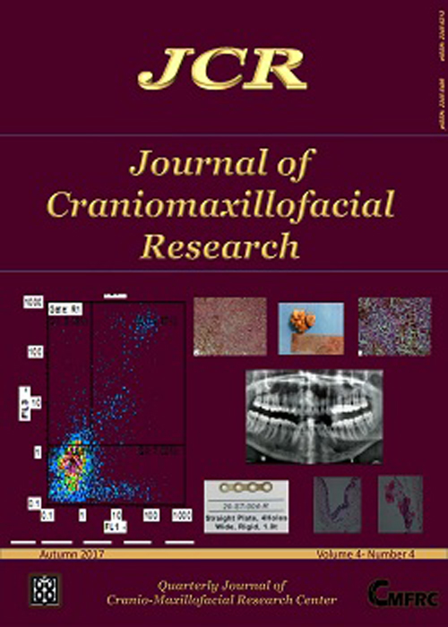 Craniomaxillofacial Research - Volume:4 Issue: 4, Autumn 2017