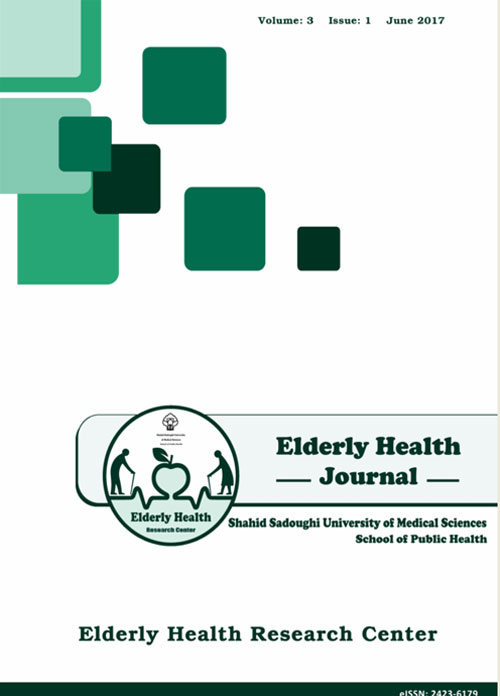 Elderly Health Journal - Volume:3 Issue: 2, Dec 2017