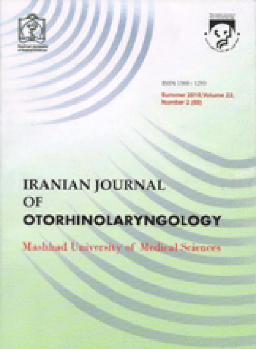 Otorhinolaryngology - Volume:30 Issue: 2, Mar 2018