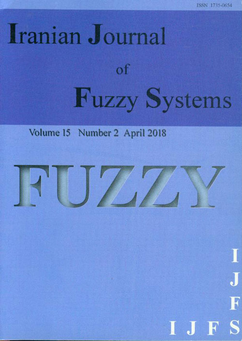 fuzzy systems - Volume:15 Issue: 2, Apr-May 2018