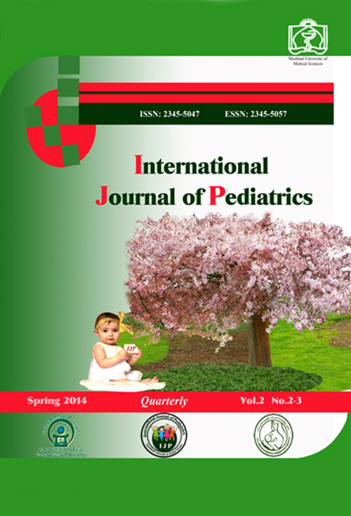 Pediatrics - Volume:6 Issue: 55, Jul 2018
