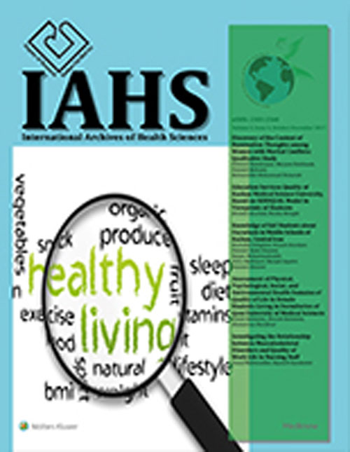 International Archives of Health Sciences - Volume:4 Issue: 1, Jan-Mar 2017