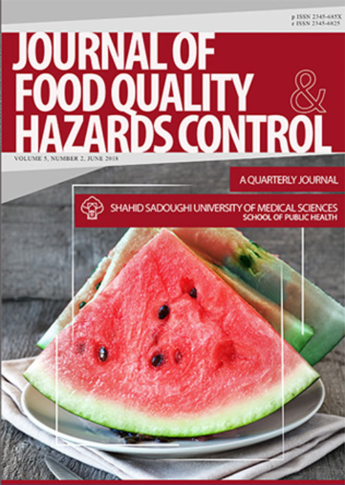 Food Quality and Hazards Control - Volume:5 Issue: 2, Jun 2018