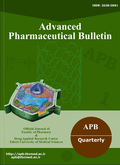 Advanced Pharmaceutical Bulletin - Volume:8 Issue: 2, Jun 2018