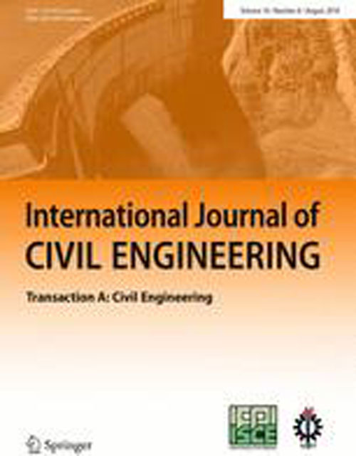 Civil Engineering - Volume:16 Issue: 8, Aug 2018