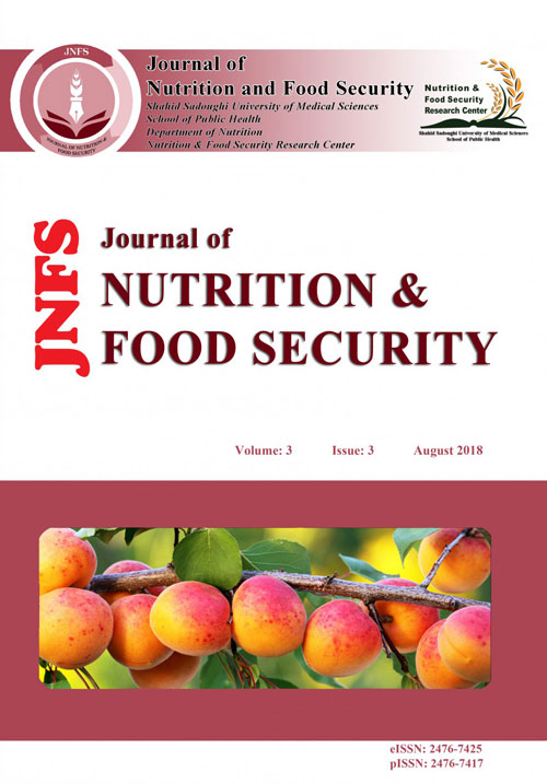 Nutrition and Food Security - Volume:3 Issue: 3, Aug 2018