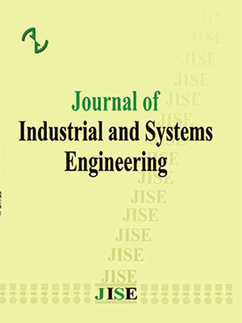 Industrial and Systems Engineering - Volume:11 Issue: 2, Spring 2018