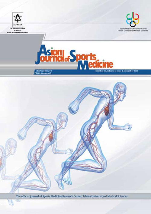 Sports Medicine - Volume:9 Issue: 3, Sep 2018