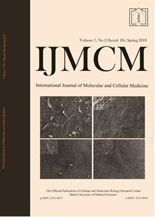 International Journal of Molecular and Cellular Medicine - Volume:7 Issue: 26, Spring 2018