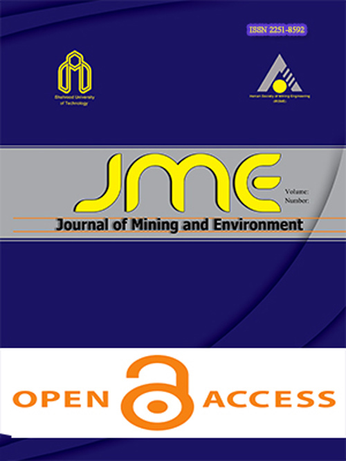 Mining and Environement - Volume:9 Issue: 4, Autumn 2018
