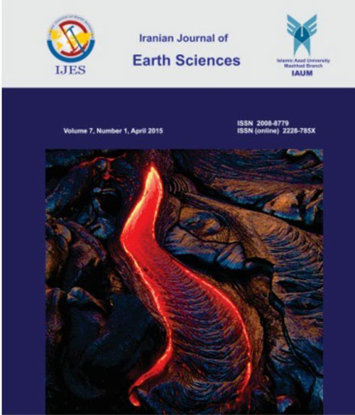 Earth Sciences - Volume:10 Issue: 2, Oct 2018
