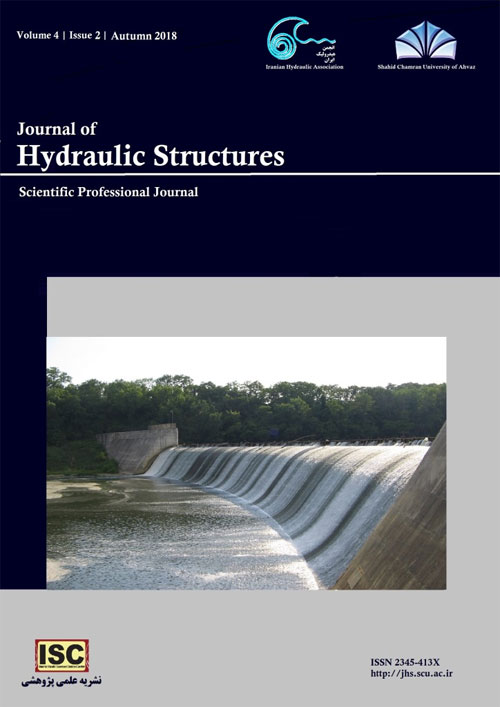 Hydraulic Structures - Volume:4 Issue: 2, Summer - Autumn 2018