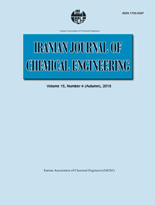 Chemical Engineering - Volume:15 Issue: 4, Autumn 2018