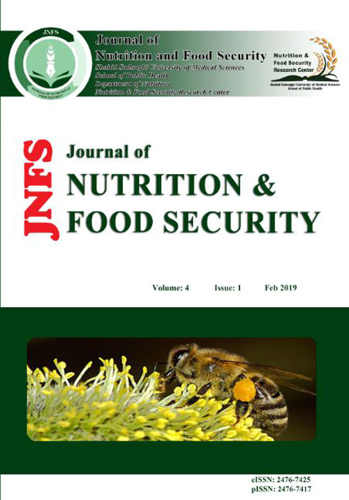 Nutrition and Food Security - Volume:4 Issue: 1, Feb 2019