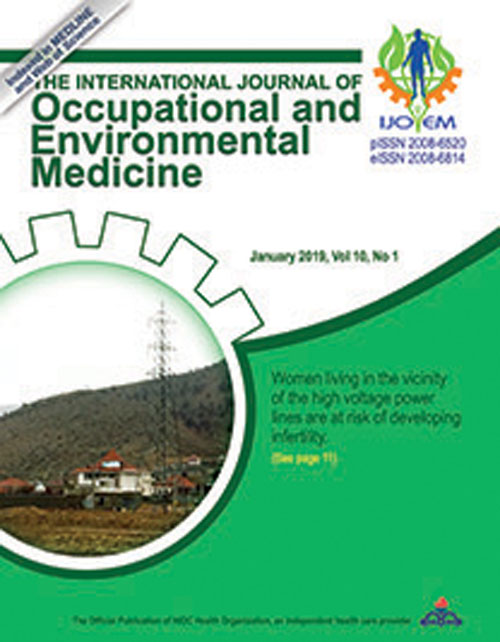 Occupational and Environmental Medicine - Volume:10 Issue: 1, Jan 2019