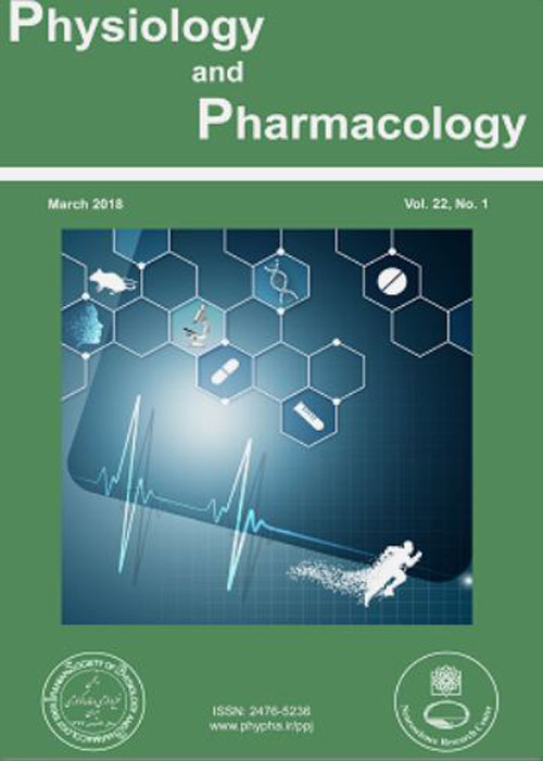 Physiology and Pharmacology - Volume:22 Issue: 4, Dec 2018
