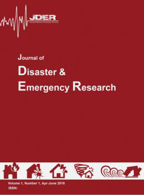 Disaster and Emergency Research - Volume:2 Issue: 1, Mar 2019