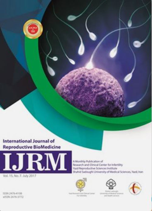 Reproductive BioMedicine - Volume:17 Issue: 1, Jan 2019
