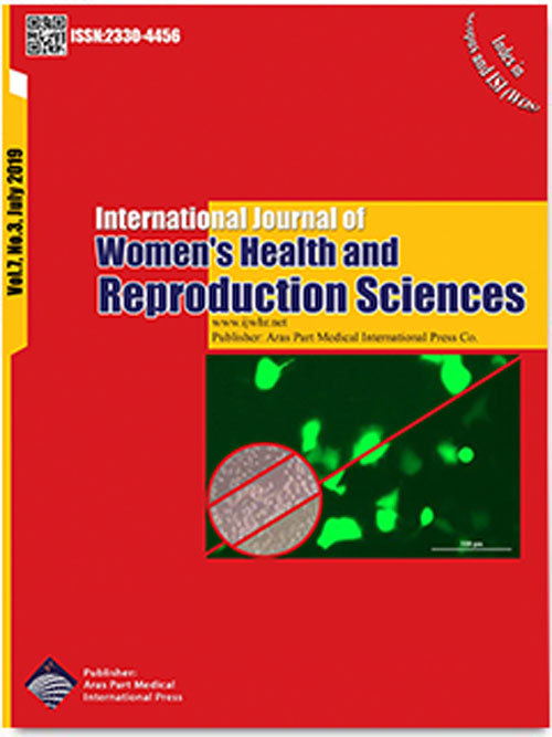 Women’s Health and Reproduction Sciences - Volume:7 Issue: 3, Summer 2019