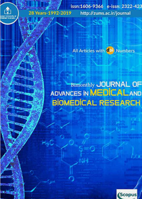 Advances in Medical and Biomedical Research - Volume:26 Issue: 118, Sep-Oct 2018