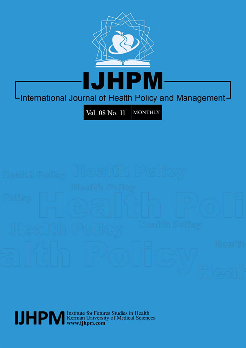 Health Policy and Management - Volume:8 Issue: 10, Oct 2019