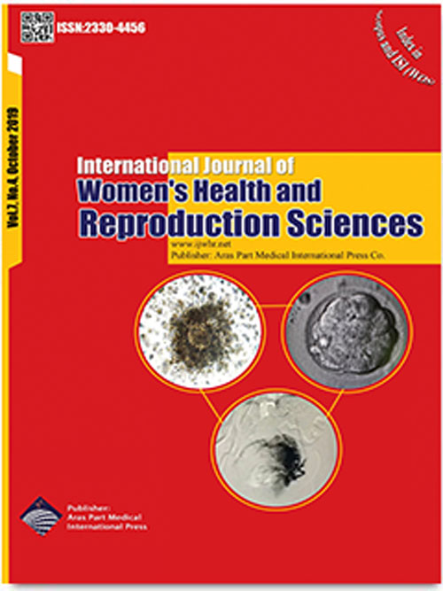 Women’s Health and Reproduction Sciences - Volume:7 Issue: 4, Oct 2019