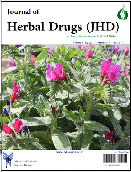 Medicinal Herbs - Volume:10 Issue: 3, Autumn 2019