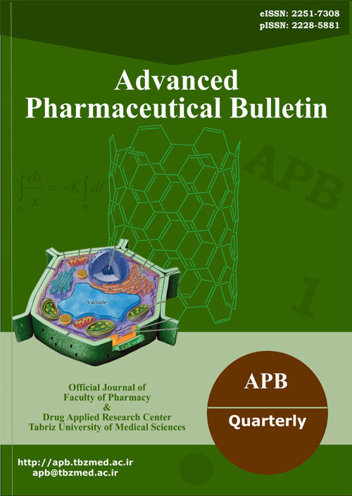 Advanced Pharmaceutical Bulletin - Volume:10 Issue: 4, Aug 2020