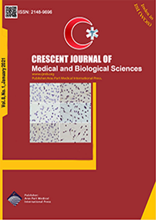 Crescent Journal of Medical and Biological Sciences - Volume:8 Issue: 1, Jan 2021