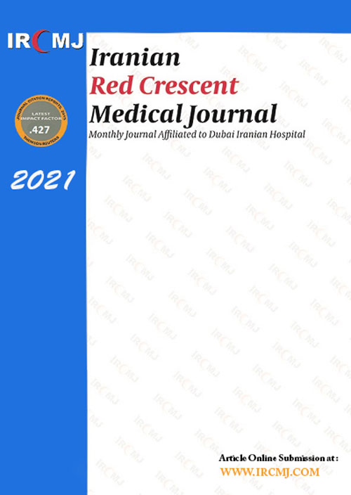Red Crescent Medical Journal - Volume:23 Issue: 6, Jun 2021