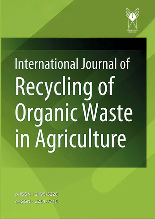 Recycling of Organic Waste in Agriculture - Volume:10 Issue: 3, Summer 2021