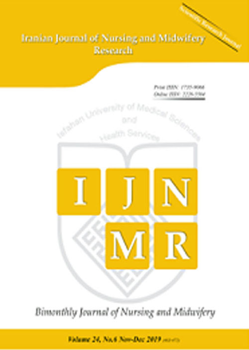 Nursing and Midwifery Research - Volume:26 Issue: 4, Jul-Aug 2021